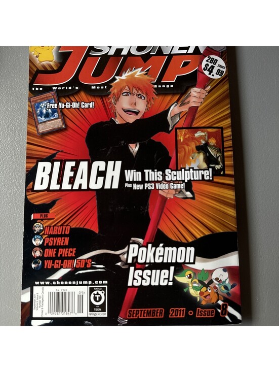 Other - Shonen Jump Magazine Sept. 2011 Issue 8 With Yugioh Card! RARE